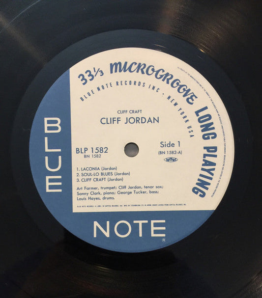 Clifford Jordan - Cliff Craft (Vinyl, LP, Album, Limited Edition, R...