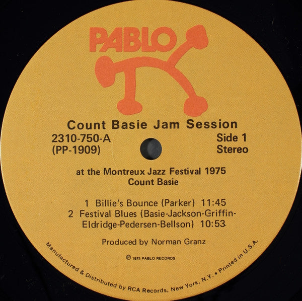 Count Basie - Jam Session At The Montreux Jazz Festival 1975 (Vinyl, LP, Album) Very Good (VG) / Good Plus (G+)