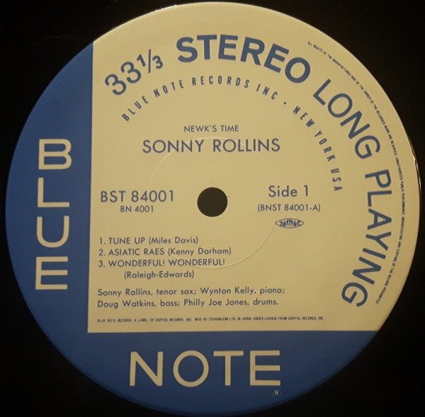 Sonny Rollins - Newk's Time (Vinyl, LP, Album, Limited Edition, Reissue, Stereo) Near Mint (NM or M-) / Near Mint (NM or M-)