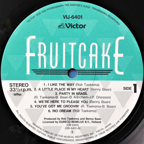 Fruitcake - Fruitcake (Vinyl, LP, Album, Stereo)