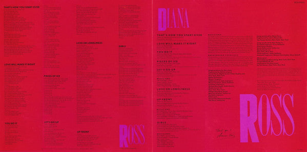 Diana Ross - Ross (Vinyl, LP, Album)