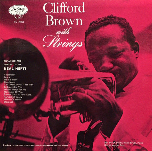 Clifford Brown - Clifford Brown With Strings (Vinyl, LP, Album, Limited Edition, Reissue, Remastered, Mono) Very Good Plus (VG+) / Very Good Plus (VG+)