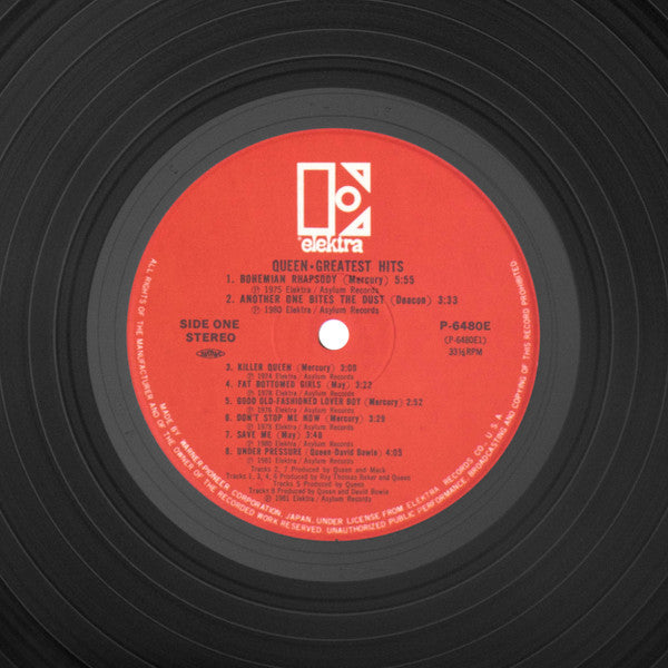 Queen - Greatest Hits (Vinyl, LP, Compilation) Very Good Plus (VG+) / Very Good (VG)