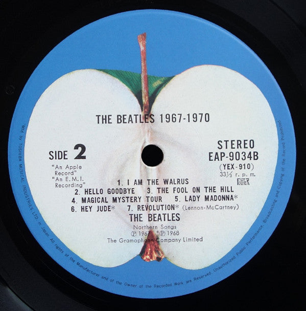 The Beatles - 1967-1970 (Vinyl, LP, Compilation, Stereo)