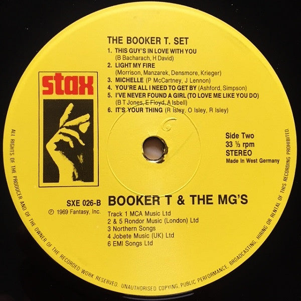 Booker T & The MG's - The Booker T. Set (Vinyl, LP, Album, Reissue,...