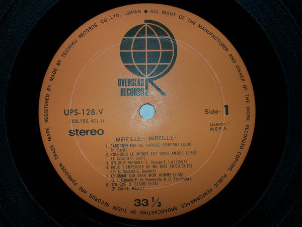 Mireille Mathieu - Mireille... Mireille (Vinyl, LP, Album)