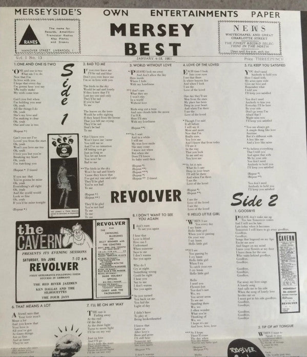 Revolver (12) - Northern Songs (Vinyl, LP, Promo) Very Good Plus (VG+) / Very Good Plus (VG+)