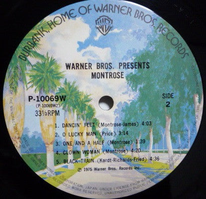 Montrose (2) - Warner Bros. Presents Montrose! (Vinyl, LP, Album)