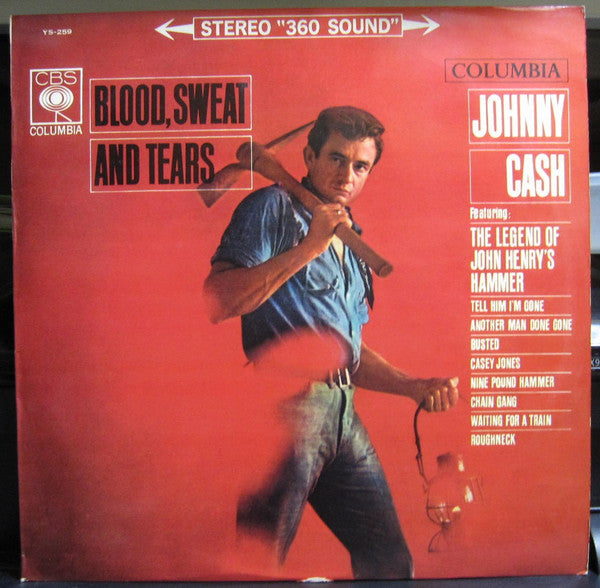 Johnny Cash - Blood, Sweat And Tears (Vinyl, LP, Album)