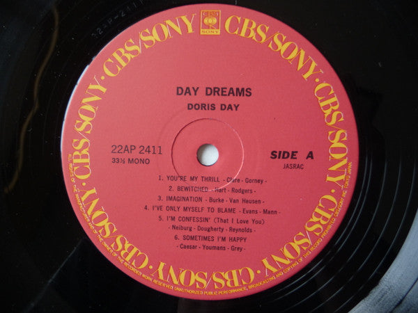 Doris Day - Day Dreams (Vinyl, LP, Album, Reissue) Very Good Plus (VG+) / Very Good (VG)