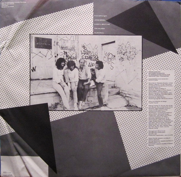 The Manhattan Transfer - Bodies And Souls (Vinyl, LP, Album) Very Good Plus (VG+) / Very Good Plus (VG+)