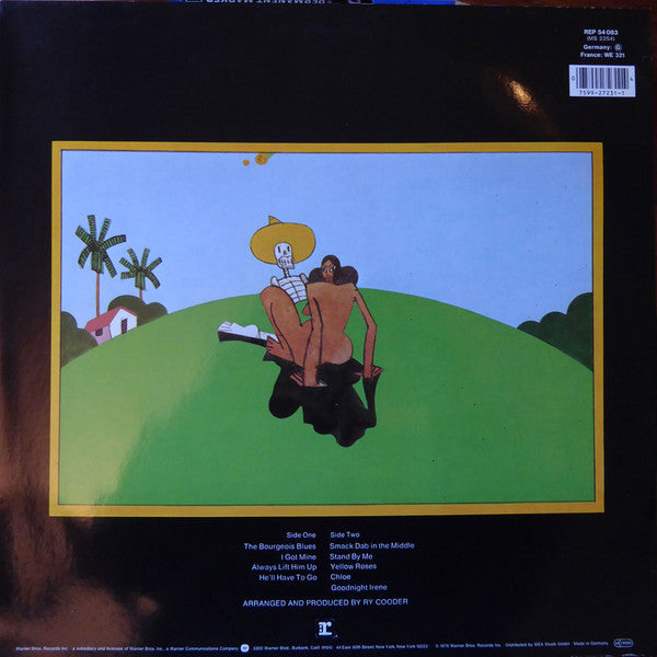 Ry Cooder - Chicken Skin Music (Vinyl, LP, Album, Reissue) Very Good Plus (VG+) / Very Good (VG)