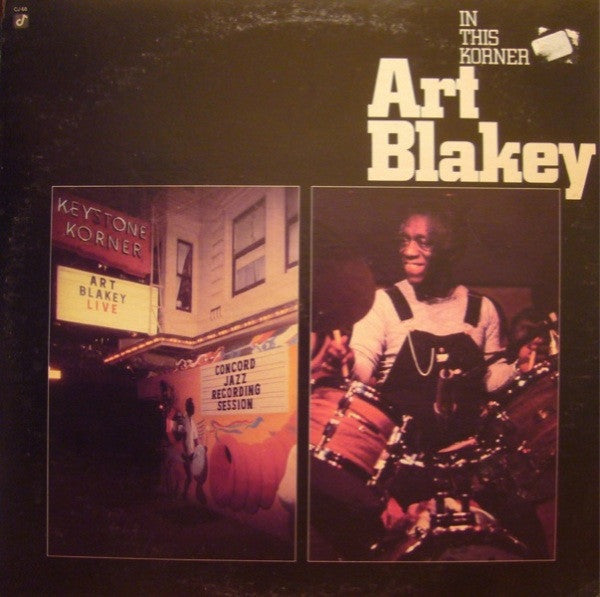 Art Blakey - In This Korner (Vinyl, LP, Album) Very Good (VG) / Very Good (VG)