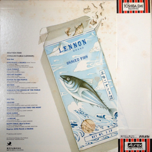 John Lennon - Shaved Fish (Vinyl, LP, Compilation, Reissue, Stereo)