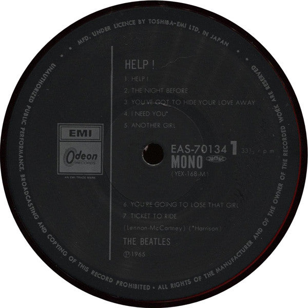 The Beatles - Help! (Vinyl, LP, Album, Reissue, Mono, Limited Edition)