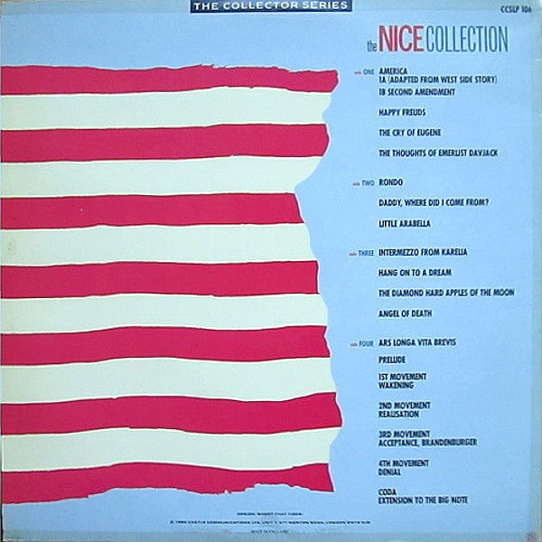The Nice - The Nice Collection (2xVinyl, LP, Compilation, Stereo) Very Good Plus (VG+) / Very Good Plus (VG+)
