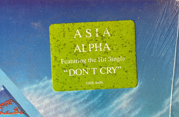 Asia (2) - Alpha (Vinyl, LP, Album)