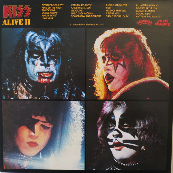 Kiss - Alive II (Vinyl, LP, Album, Stereo)