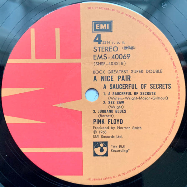 Pink Floyd - A Nice Pair (Vinyl, LP, Compilation, Reissue, Stereo)