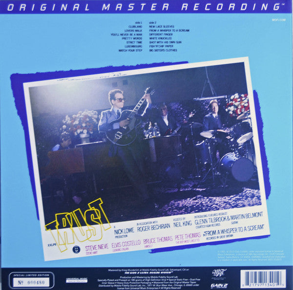 Elvis Costello & The Attractions - Trust (Vinyl, LP, Album, Limited Edition, Numbered, Reissue, Remastered, Stereo) Mint (M) / Mint (M)
