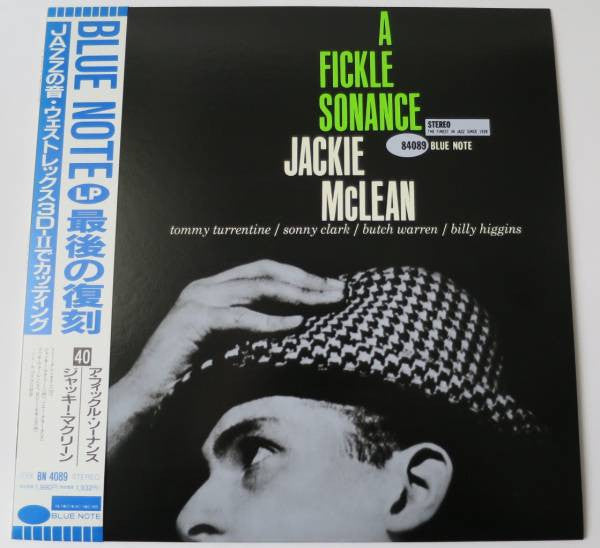 Jackie McLean - A Fickle Sonance (Vinyl, LP, Album, Limited Edition, Reissue, Stereo) Near Mint (NM or M-) / Very Good Plus (VG+)