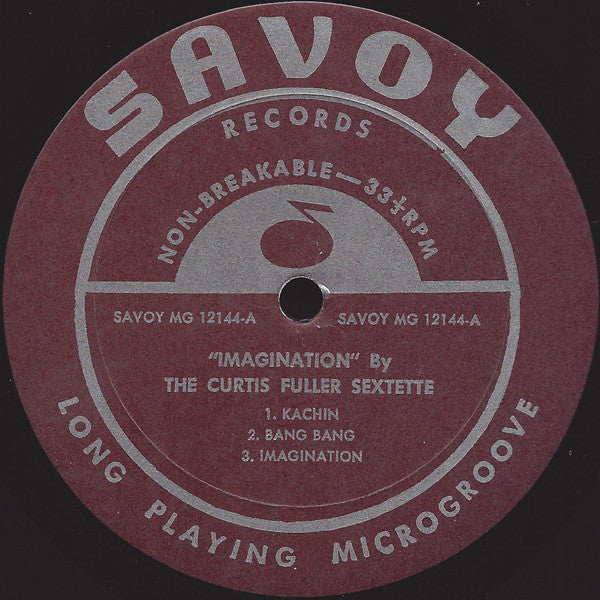 The Curtis Fuller Sextet - Imagination (Vinyl, LP, Album) Very Good (VG) / Very Good (VG)