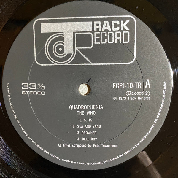 The Who - Quadrophenia (Vinyl, LP, Album, Stereo)