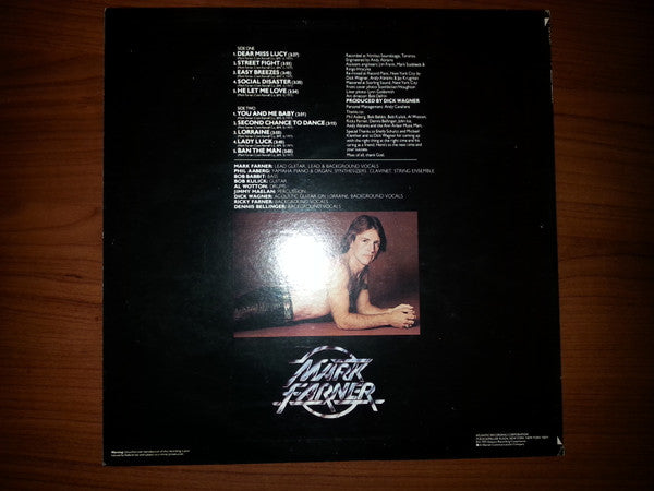 Mark Farner - Mark Farner (Vinyl, LP, Album) Very Good Plus (VG+) / Very Good Plus (VG+)