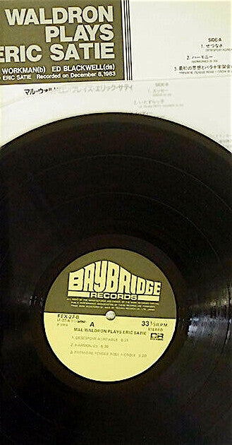 Mal Waldron - Plays Eric Satie (Vinyl, LP, Album, Stereo) Very Good Plus (VG+) / Very Good (VG)