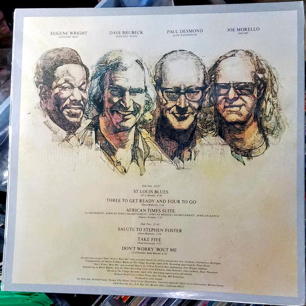 The Dave Brubeck Quartet - 25th Anniversary Reunion (Vinyl, LP, Album) Very Good (VG) / Very Good (VG)