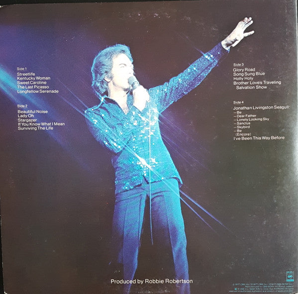 Neil Diamond - Love At The Greek - Recorded Live At The Greek Theatre (2xVinyl, LP) Very Good (VG) / Very Good (VG)