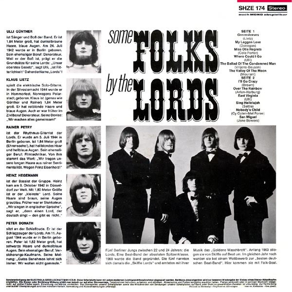 The Lords - Some Folks By The Lords (Vinyl, LP, Album, Stereo) Good Plus (G+) / Good Plus (G+)