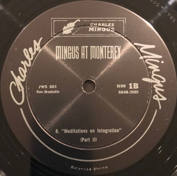 Charles Mingus - Mingus At Monterey (2xVinyl, LP, Album, Reissue, Mono) Good Plus (G+) / Fair (F)