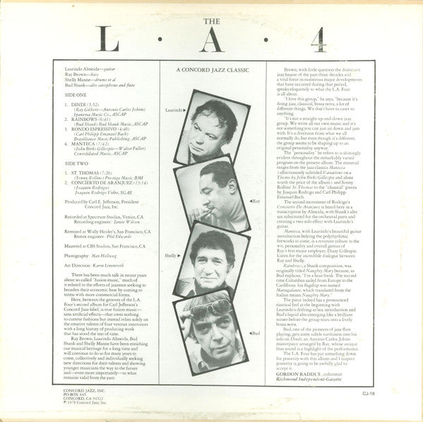 LA4 - The L A 4 (Vinyl, LP, Album, Reissue)