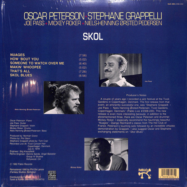 Oscar Peterson - Skol (Vinyl, LP, Album, Reissue, Remastered) Very Good Plus (VG+) / Near Mint (NM or M-)