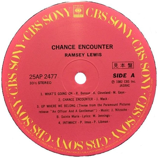 Ramsey Lewis - Chance Encounter (Vinyl, LP, Album) Near Mint (NM or M-) / Very Good Plus (VG+)