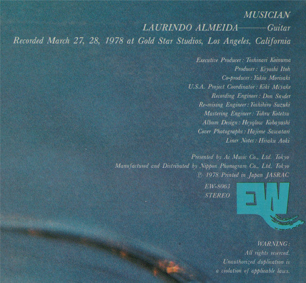 Laurindo Almeida - Concierto De Aranjuez (Vinyl, LP, Album, Stereo)