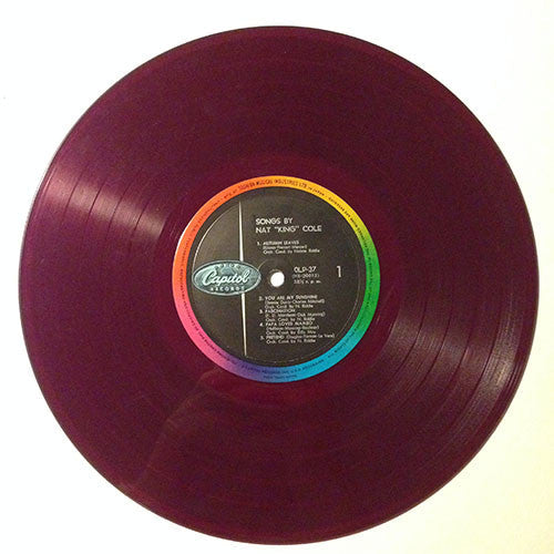 Nat King Cole - Songs By Nat "King" Cole (Vinyl, LP, 10", Compilation, Mono) Very Good (VG) / Very Good (VG)