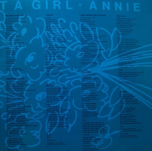 Annie (6) - Just A Girl = ジャスト・ア・ガール (Vinyl, LP, Album, Stereo) Very Good Plus (VG+) / Very Good Plus (VG+)