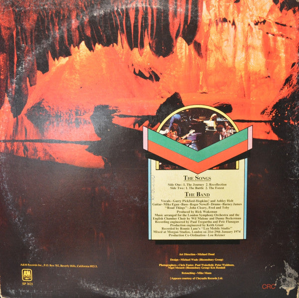 Rick Wakeman - Journey To The Centre Of The Earth (Vinyl, LP, Album, Club Edition) Very Good (VG) / Very Good (VG)
