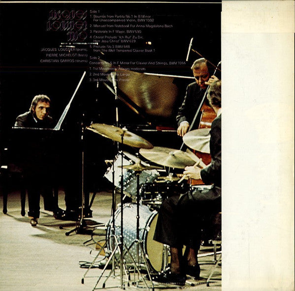 Jacques Loussier Trio - Jacques Loussier Plays J.S. Bach Encore (Vinyl, LP, Album, Stereo) Good Plus (G+) / Very Good (VG)