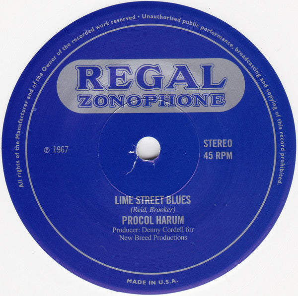 Procol Harum - Procol Harum (Vinyl, Vinyl, Vinyl, All Media, LP, Album, Reissue, Remastered, Mono, 12", 33 ⅓ RPM, 45 RPM, Mono, 7", 45 RPM, Stereo) Very Good Plus (VG+) / Very Good Plus (VG+)