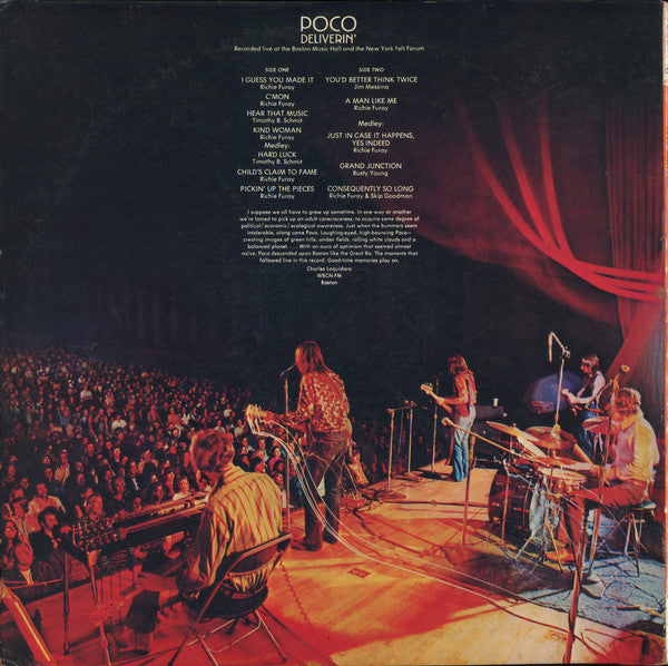 Poco (3) - Deliverin' (Vinyl, LP, Album)
