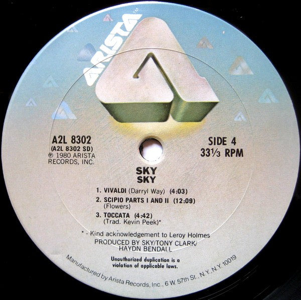 Sky (4) - Sky (2xVinyl, LP, Album) Very Good Plus (VG+) / Very Good Plus (VG+)