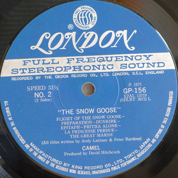 Camel - The Snow Goose (Vinyl, LP, Album, Reissue, Stereo) Very Good (VG) / Very Good (VG)