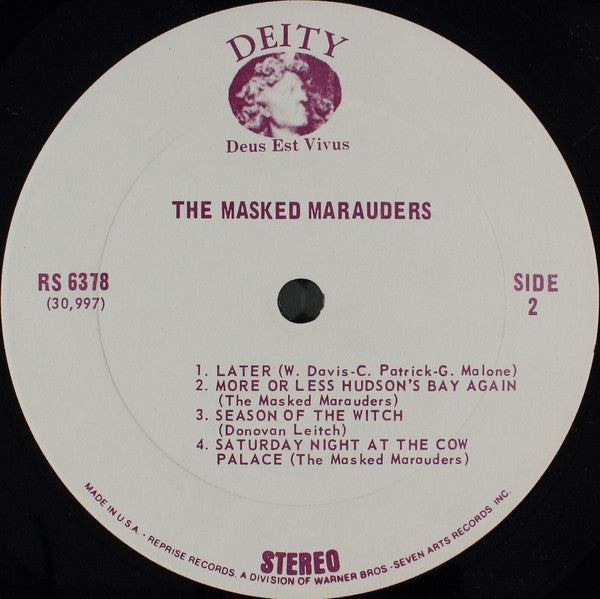 The Masked Marauders - The Masked Marauders (Vinyl, LP, Album, Stereo) Good Plus (G+) / Good (G)