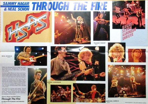 HSAS - Through The Fire (Vinyl, LP, Album) Very Good Plus (VG+) / Very Good Plus (VG+)