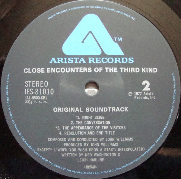 John Williams (4) - Close Encounters Of The Third Kind (Original Mo...