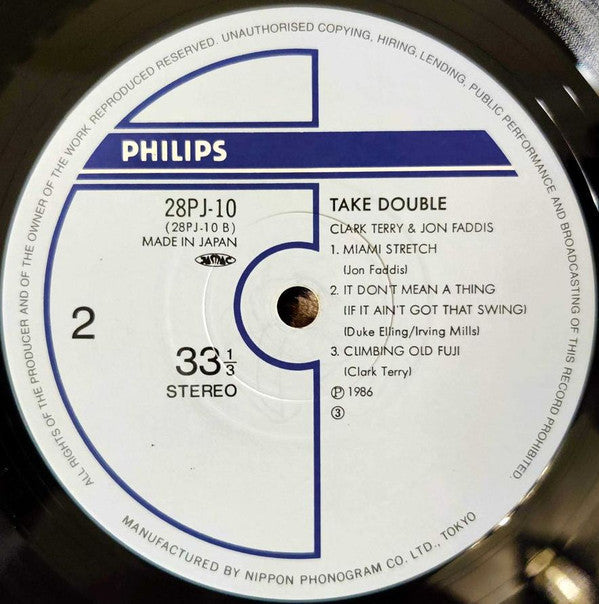 Clark Terry - Take Double (Vinyl, LP, Album) Very Good Plus (VG+) / Very Good Plus (VG+)