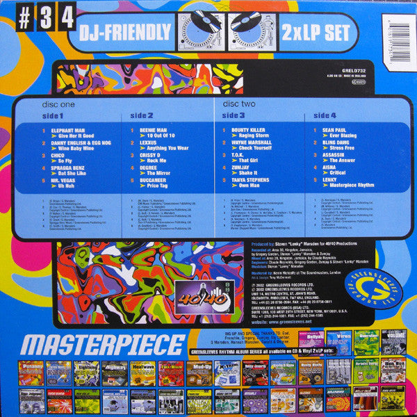 Various - Masterpiece (2xVinyl, LP, Compilation) Good Plus (G+) / Very Good (VG)